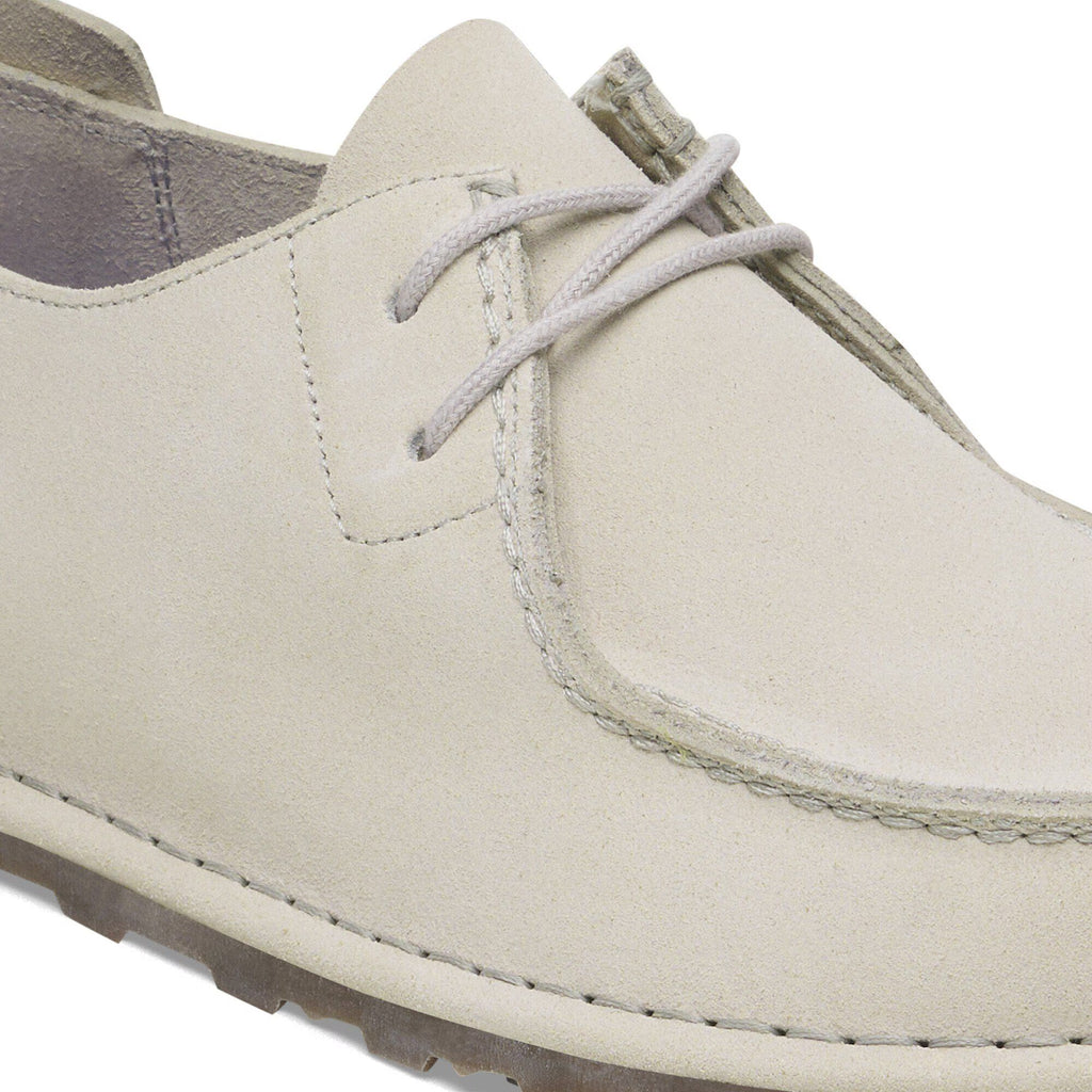 Birkenstock Confortable Utti Lace Suède - Antique White