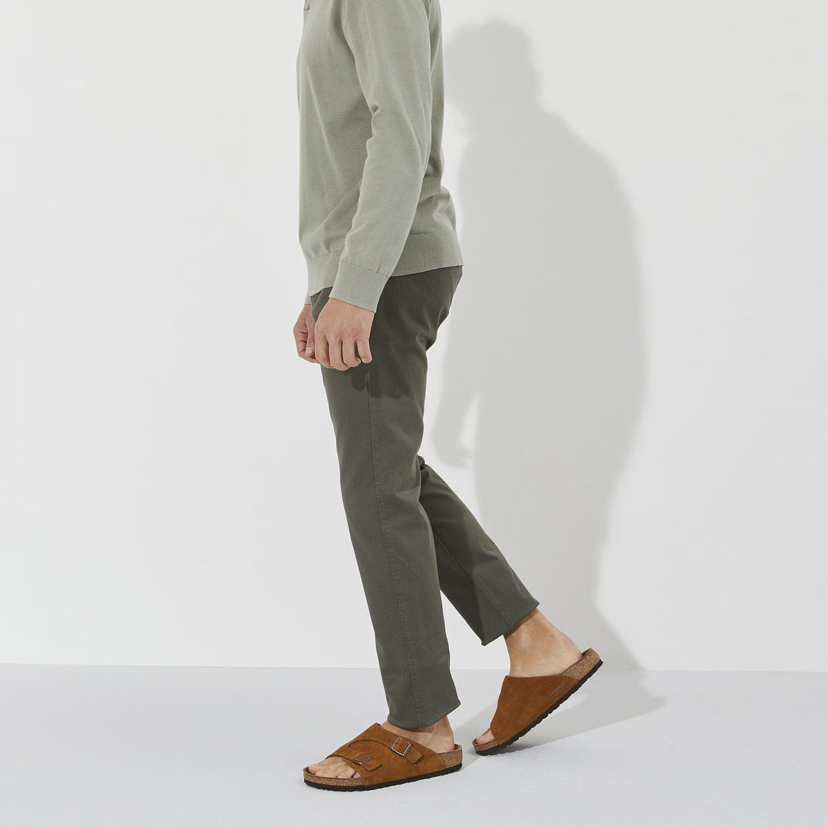 Birkenstock Confortable Zürich Suède - Mink