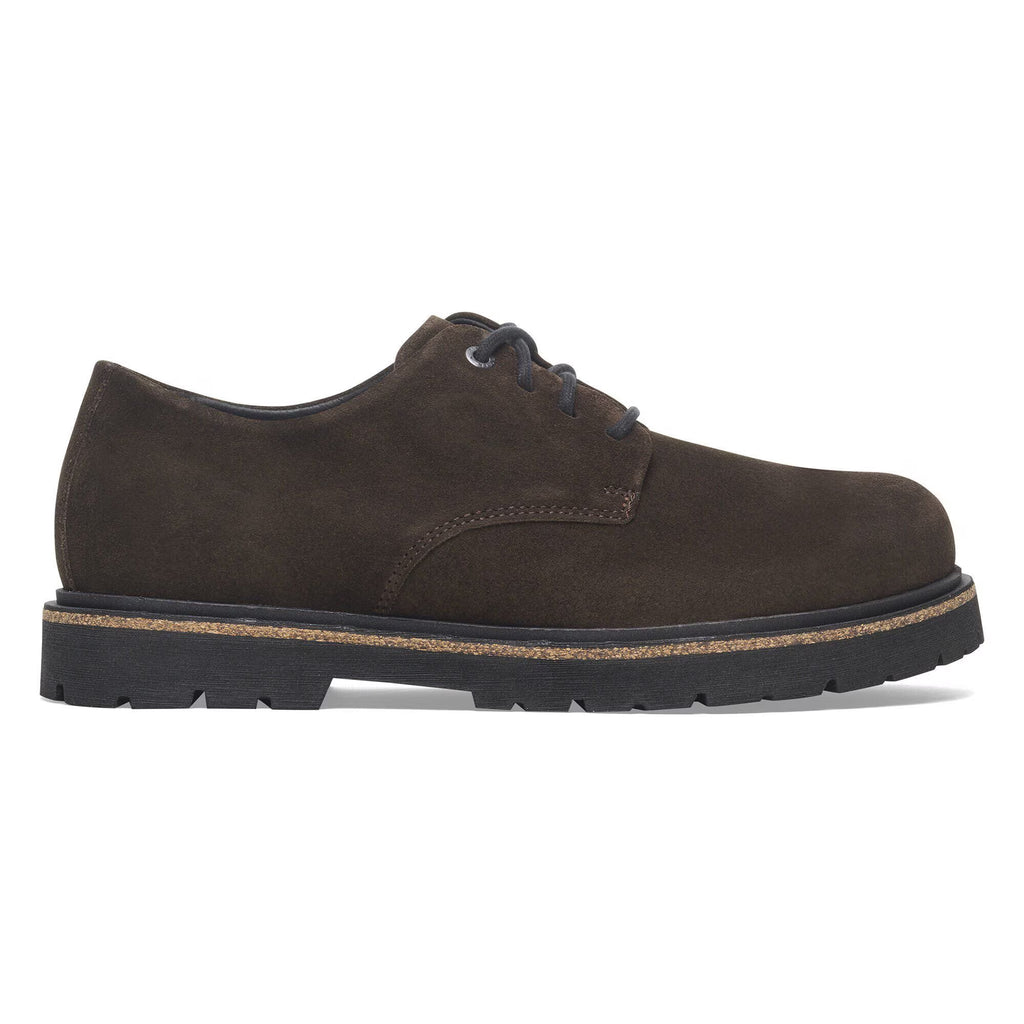 Birkenstock Confortable Highwood Lace Low Suède - Mocha