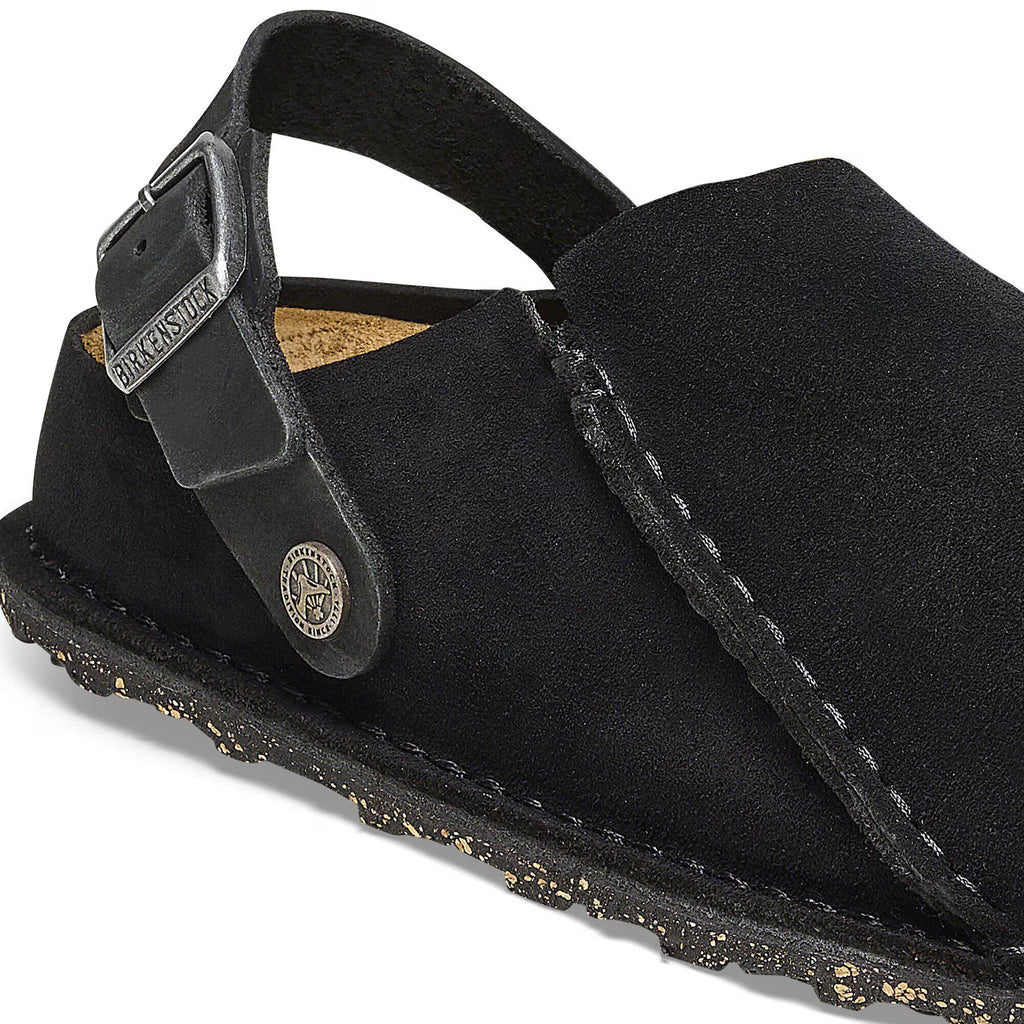 Birkenstock Confortable Lutry Premium Suède - Black
