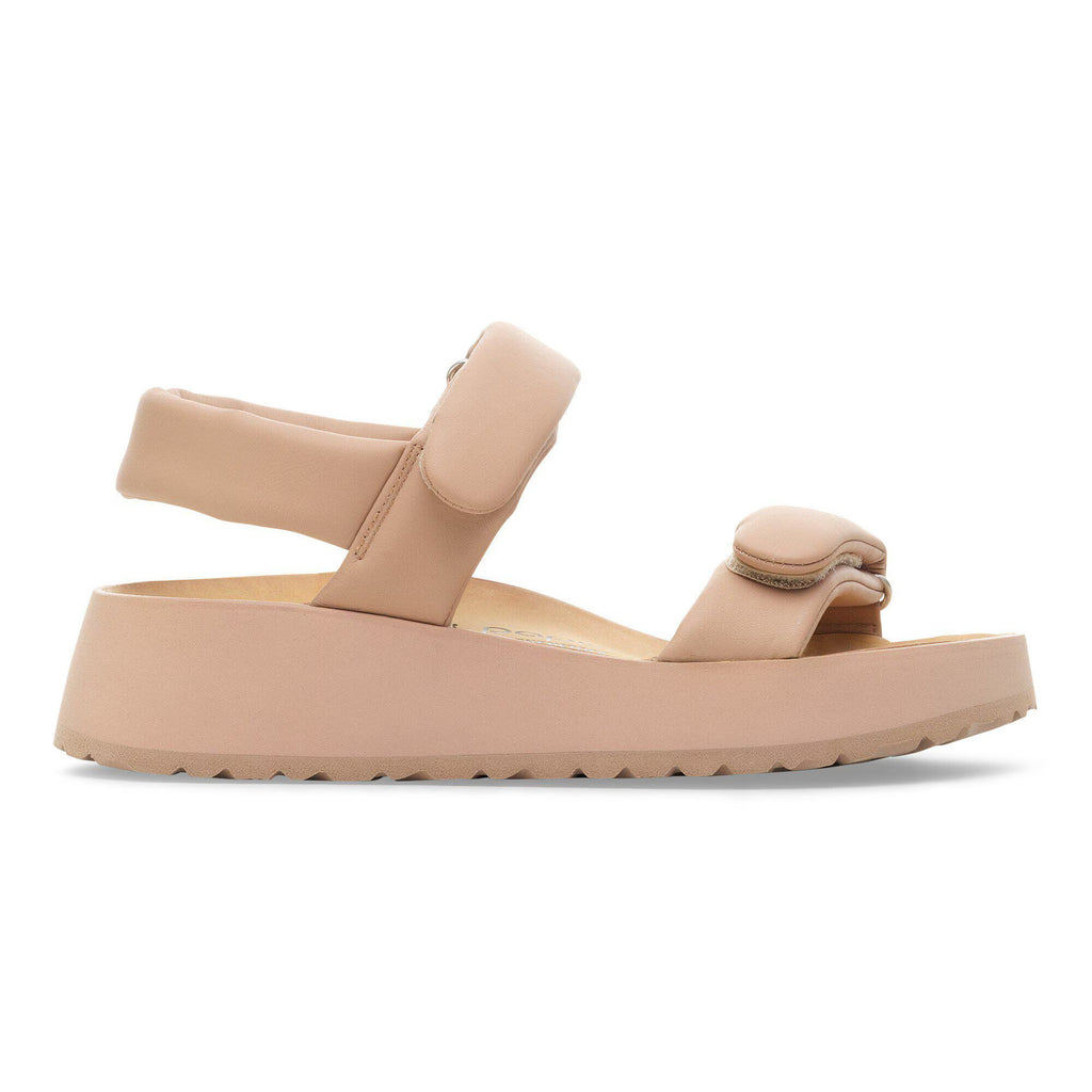 Birkenstock Premium Theda Cuir naturel - Nougat