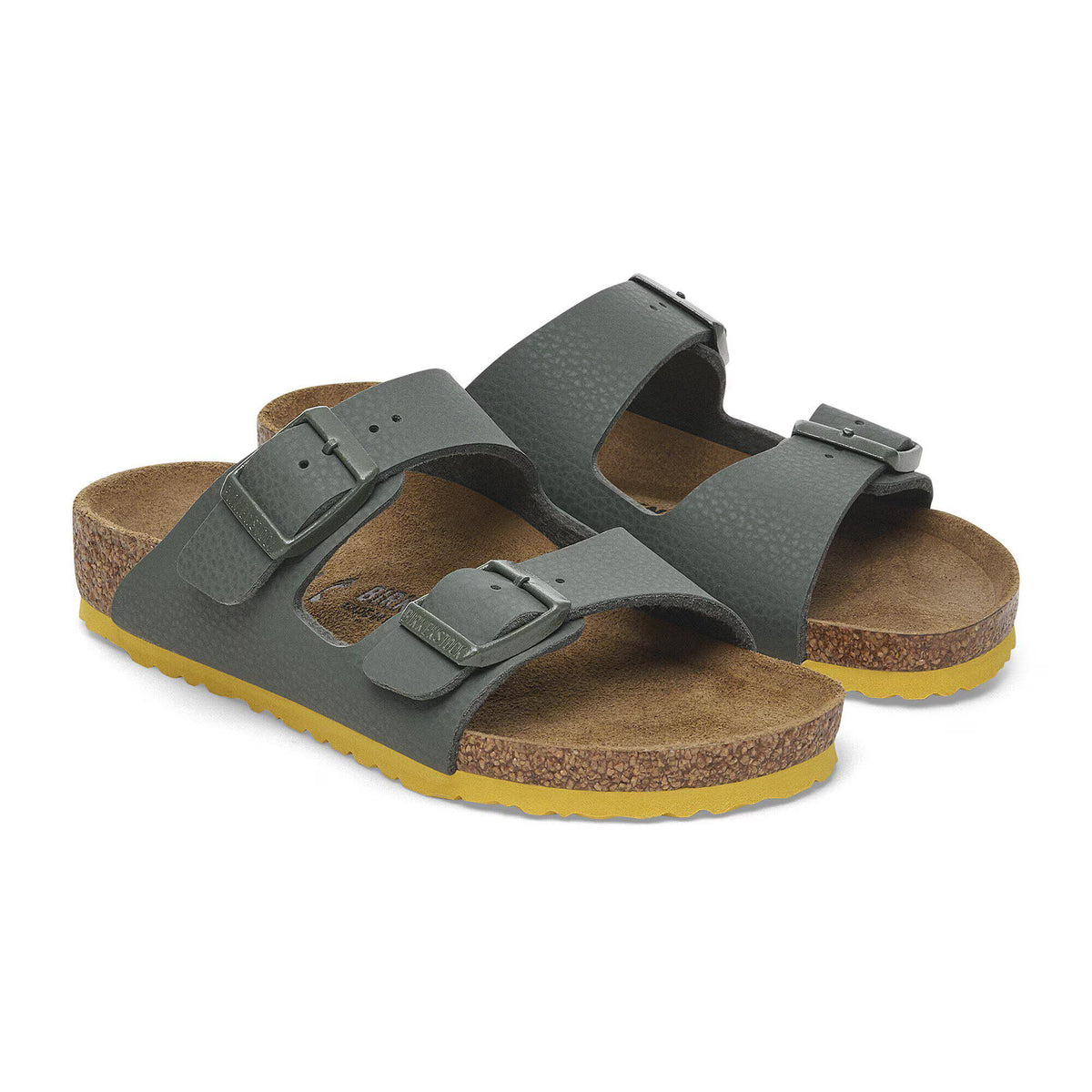 Birkenstock Confort Enfant Arizona Kids Birko-Flor - Desert Soil Thyme/Ochre