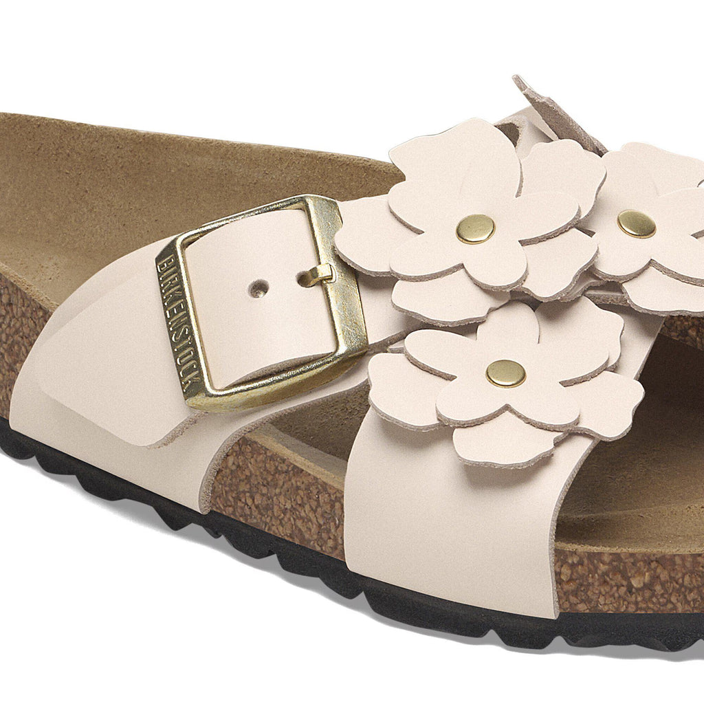 Birkenstock Premium Siena Flower Embellishment Cuir naturel - Light Rose
