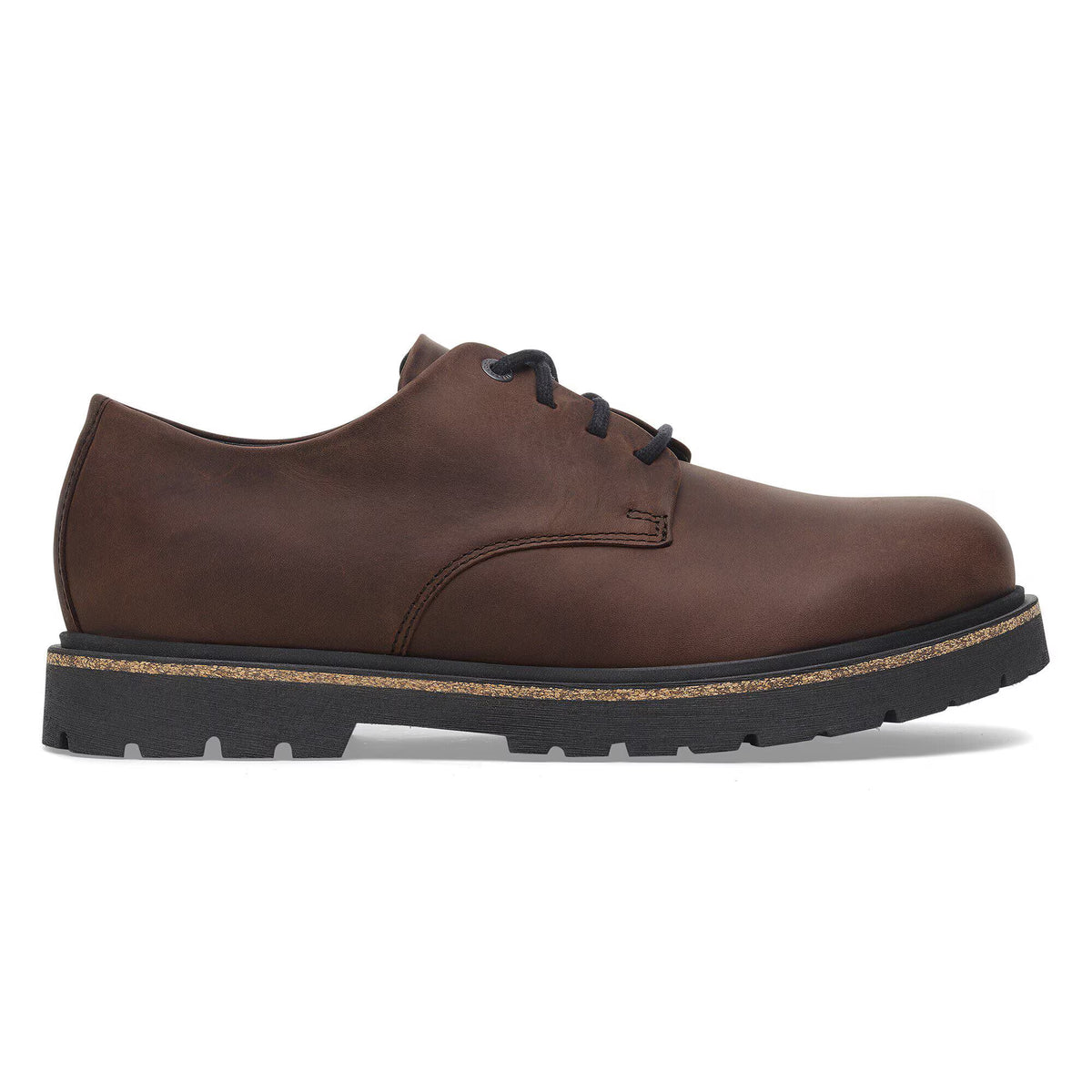 Birkenstock Premium Highwood Lace Low Cuir huilé - Habana