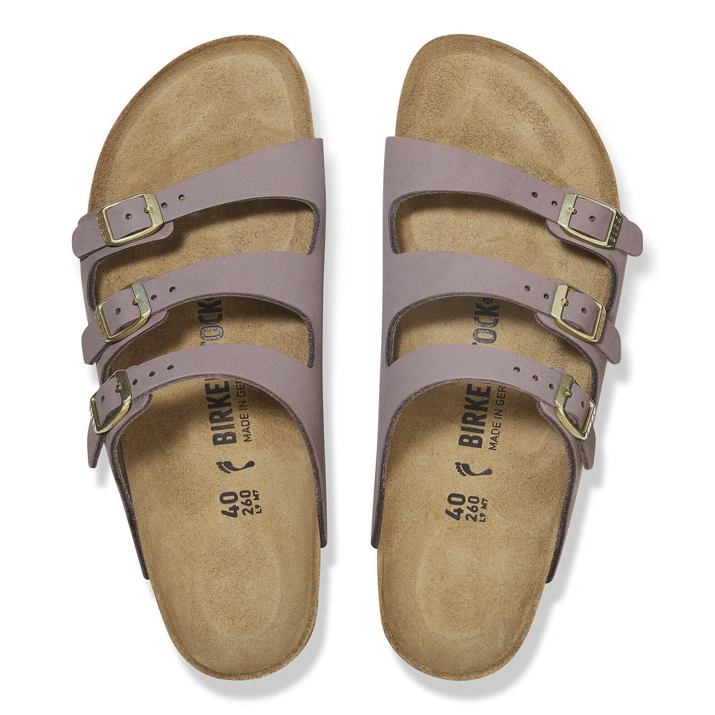 Birkenstock Premium Florida  Fresh Cuir nubuck - Faded Purple