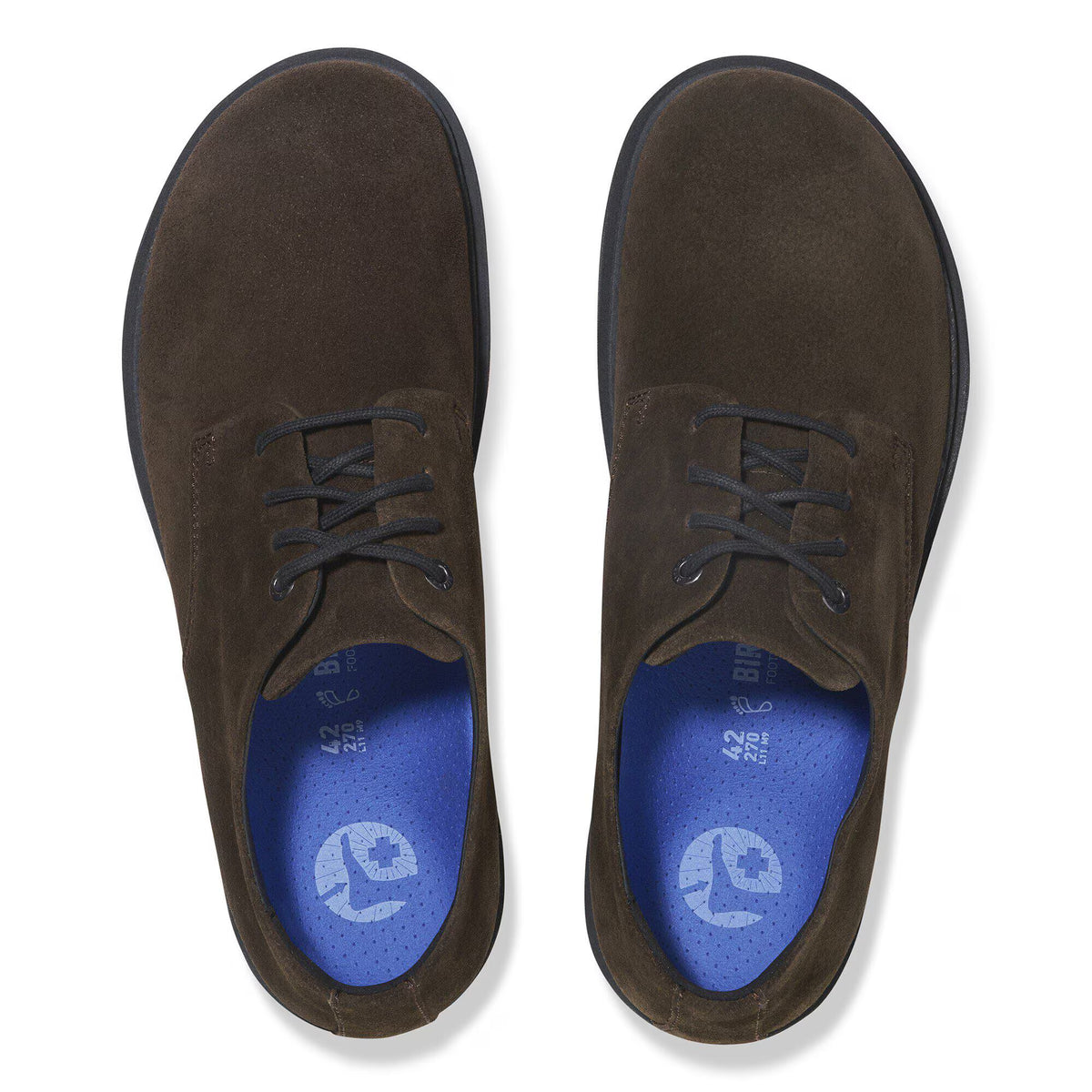 Birkenstock Confortable Highwood Lace Low Suède - Mocha