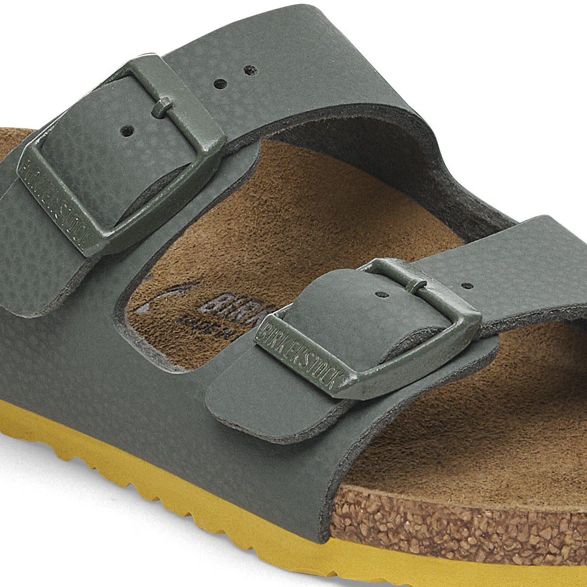 Birkenstock Confort Enfant Arizona Kids Birko-Flor - Desert Soil Thyme/Ochre