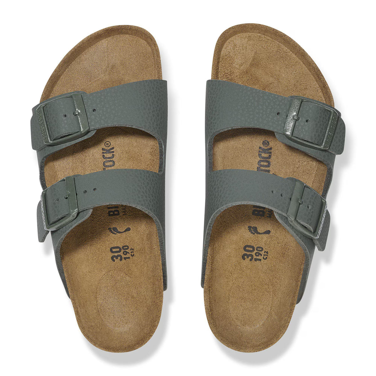 Birkenstock Confort Enfant Arizona Kids Birko-Flor - Desert Soil Thyme/Ochre