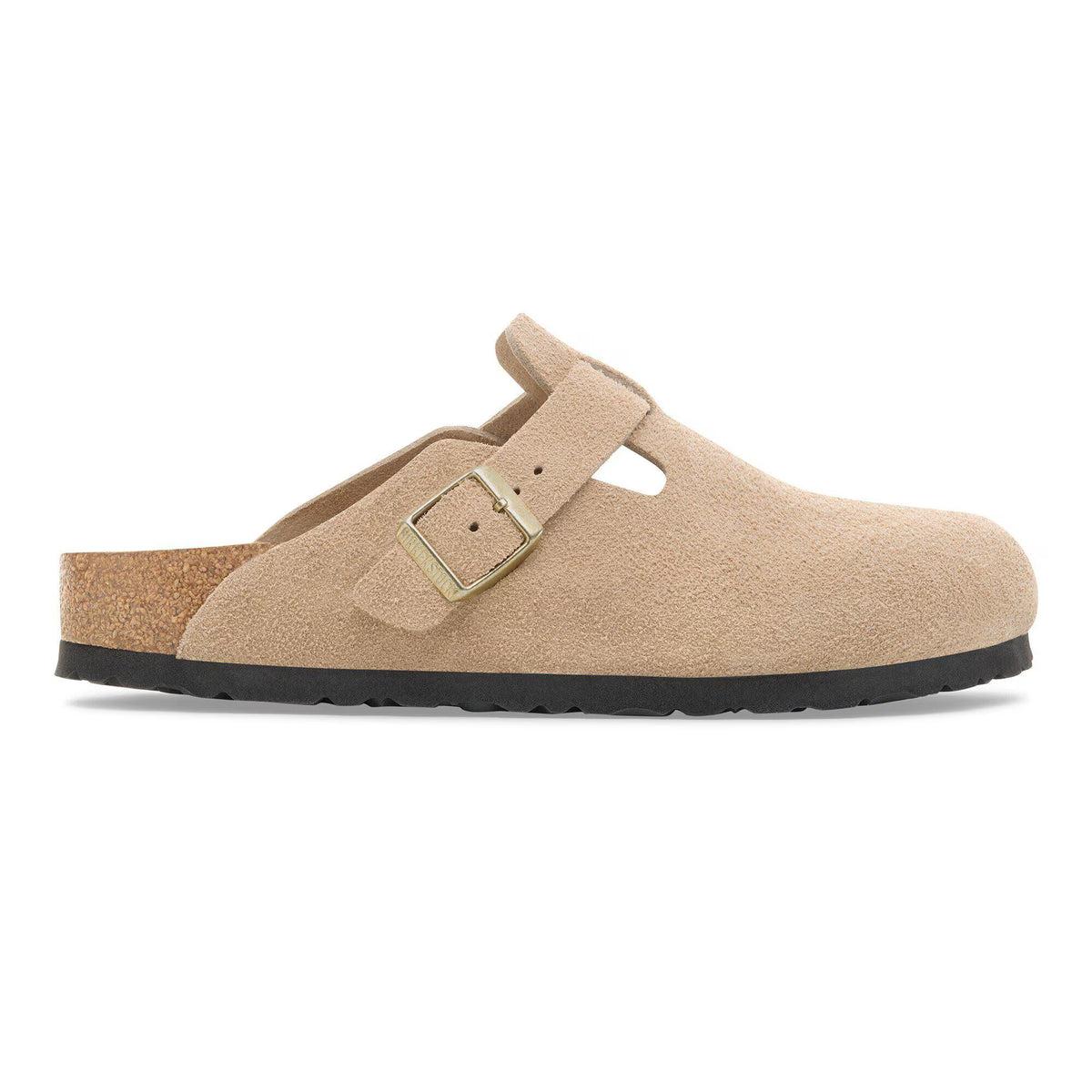 Birkenstock Confortable Boston Suède - Sandcastle