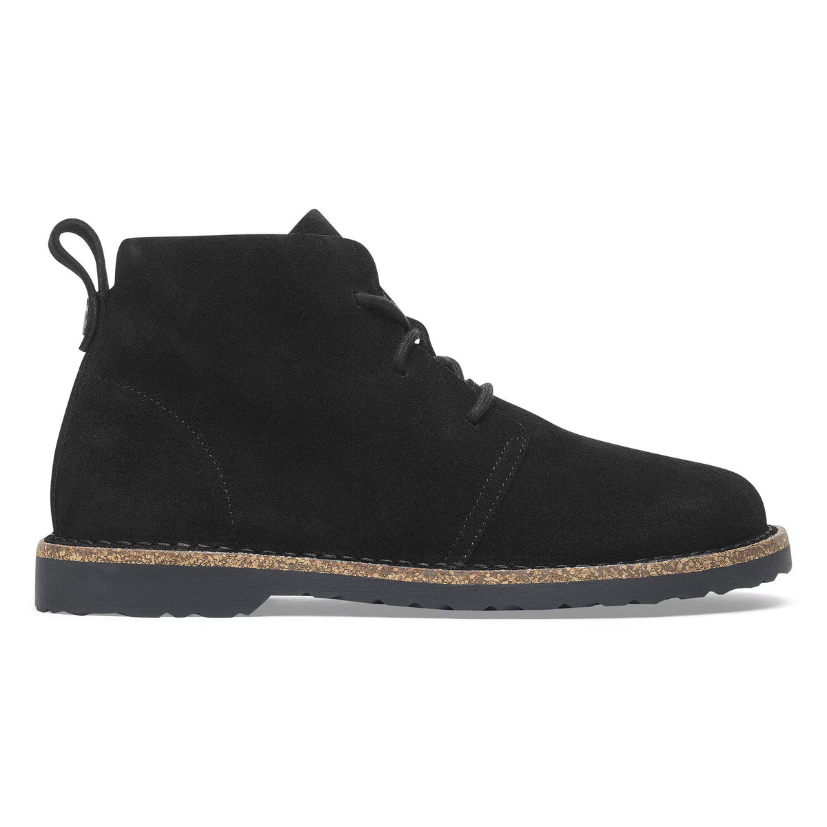 Birkenstock Confortable Uppsala Mid Suède - Black