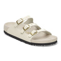 Birkenstock Premium Florida  Fresh Cuir naturel verni - High-Shine Ecru