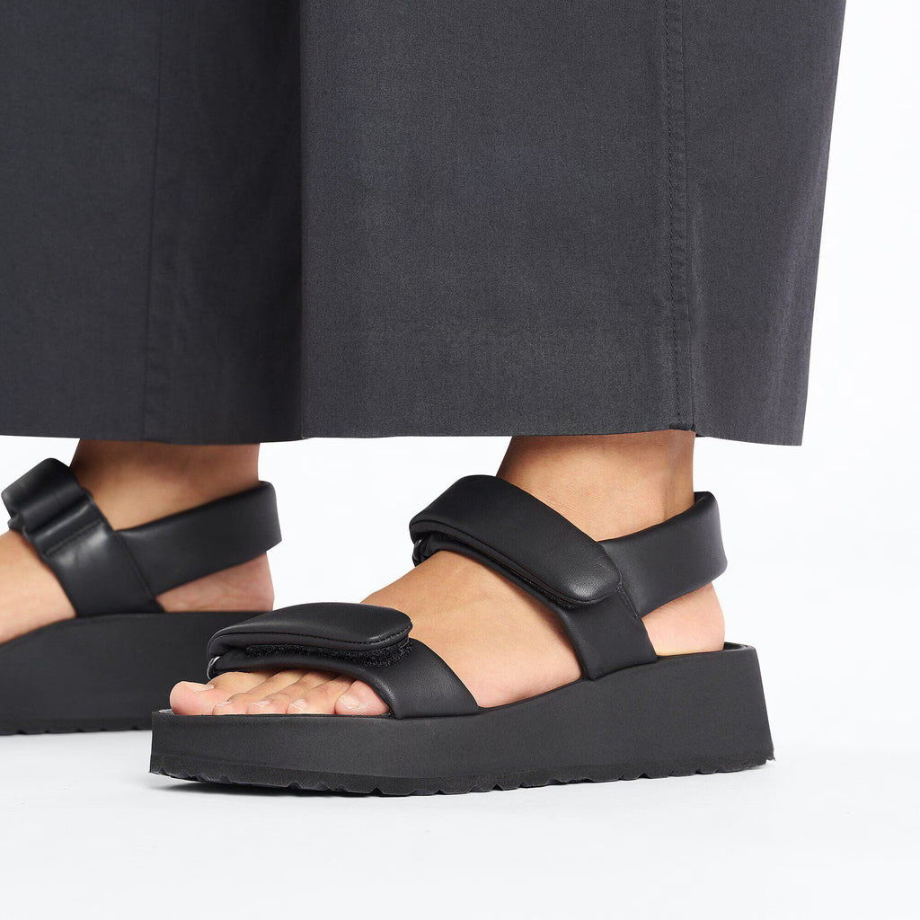 Birkenstock Premium Theda Cuir naturel - Black