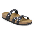 Birkenstock Premium Franca Braided Cuir huilé - Black