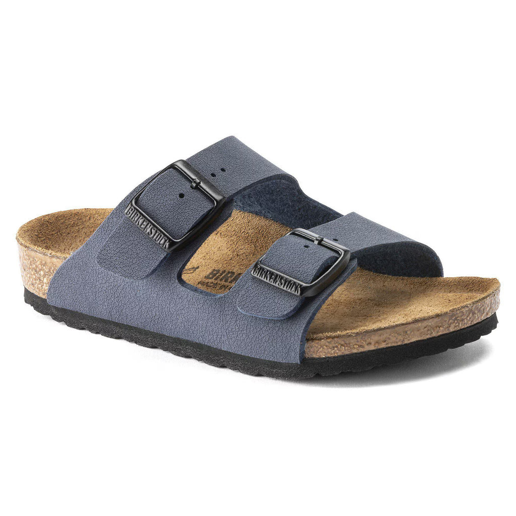 Birkenstock Confort Enfant Arizona Kids Birko-Flor Nubuck - Navy