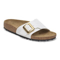 Birkenstock Tendance Catalina Cushion Buckle Birko-Flor verni - Patent White