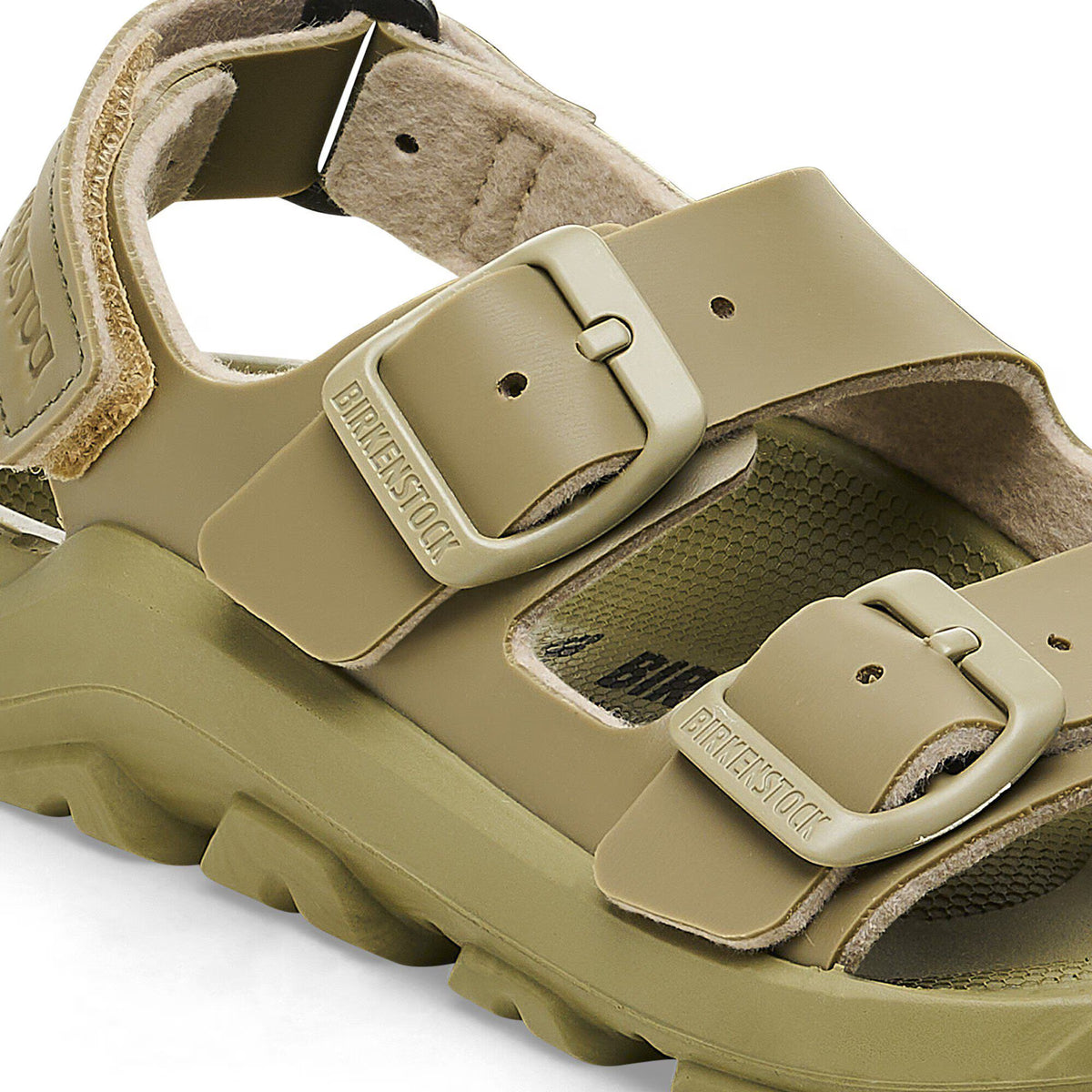 Birkenstock Confort Enfant Mogami Kids AS Birko-Flor - Icy Faded Khaki