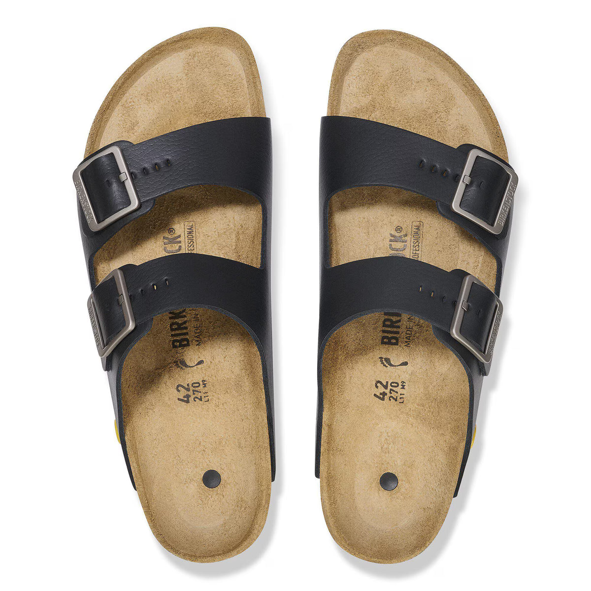 Birkenstock Tendance Arizona ESD PRO Natural Leather Coated - Black