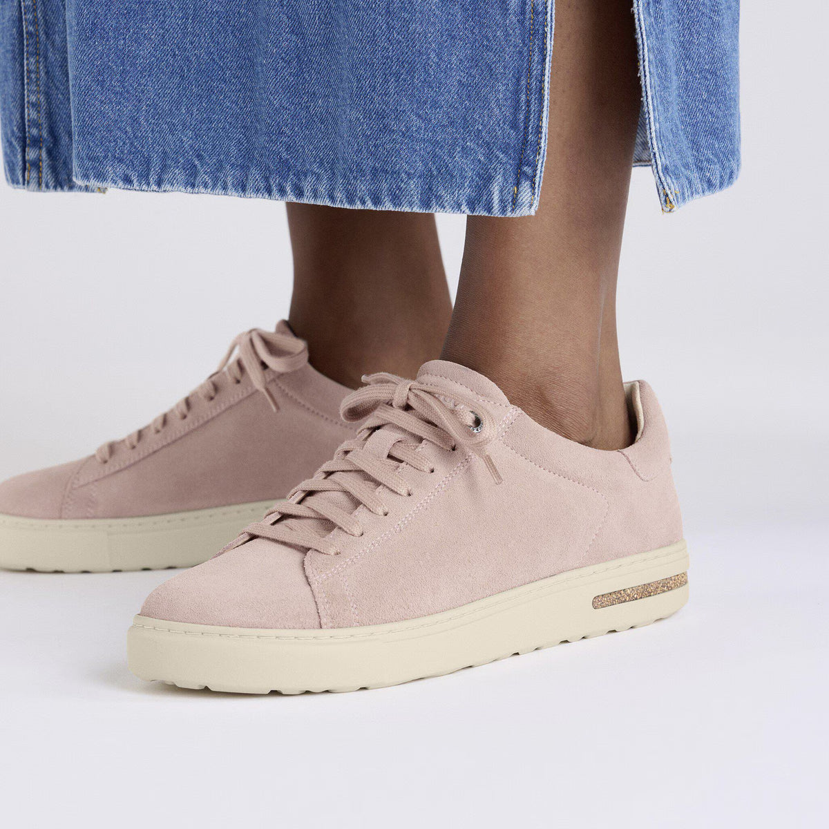 Birkenstock Confortable Bend Low Suède - Light Rose