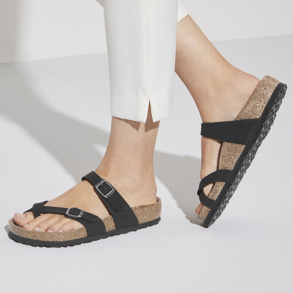 Birkenstock Tendance Mayari vegan Birko-Flor Nubuck - Black