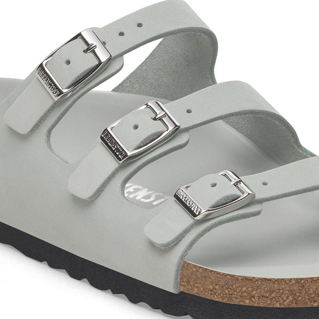 Birkenstock Premium Florida  Fresh Cuir nubuck - Pure Sage