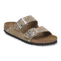 Birkenstock Confortable Arizona Rivet Suède - Taupe