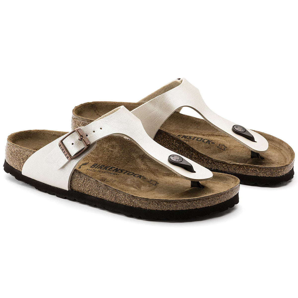 Birkenstock Tendance Gizeh Birko-Flor - Graceful Pearl White