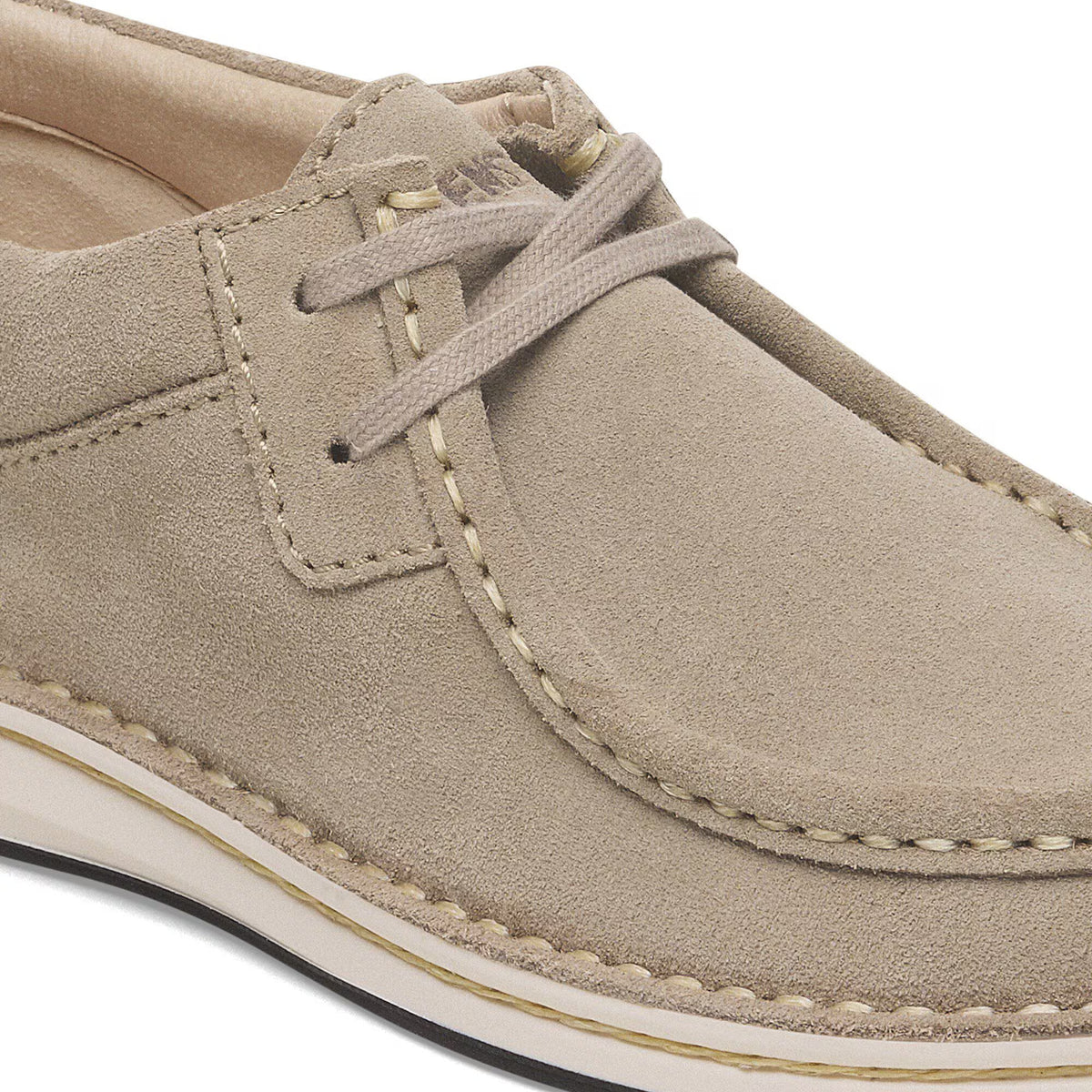 Birkenstock Confortable Pasadena Suède - Taupe