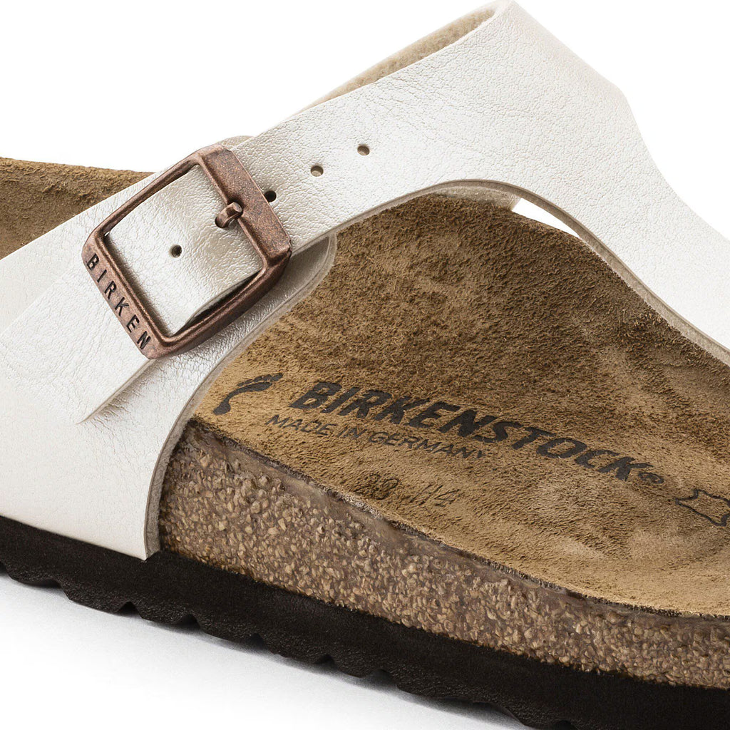 Birkenstock Tendance Gizeh Birko-Flor - Graceful Pearl White