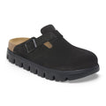 Birkenstock Confortable Boston Chunky Suède - Black/Black