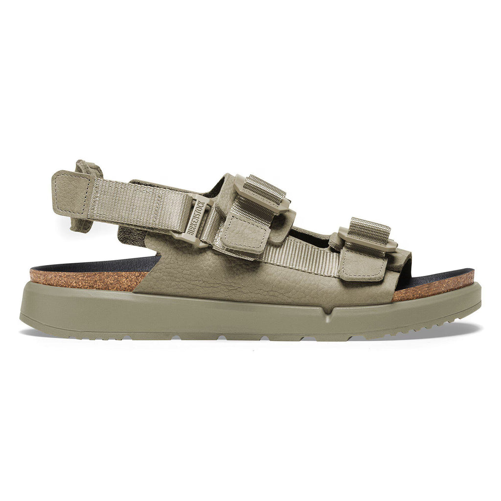 Birkenstock Premium Shinjuku Cuir naturel/Textile - Eucalyptus