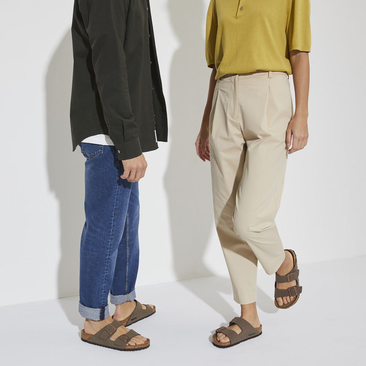 Birkenstock Tendance Arizona Birko-Flor Nubuck - Mocha
