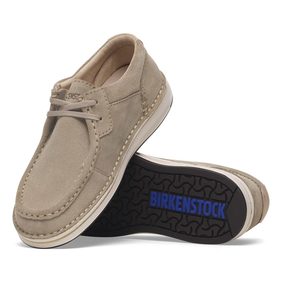 Birkenstock Confortable Pasadena Suède - Taupe