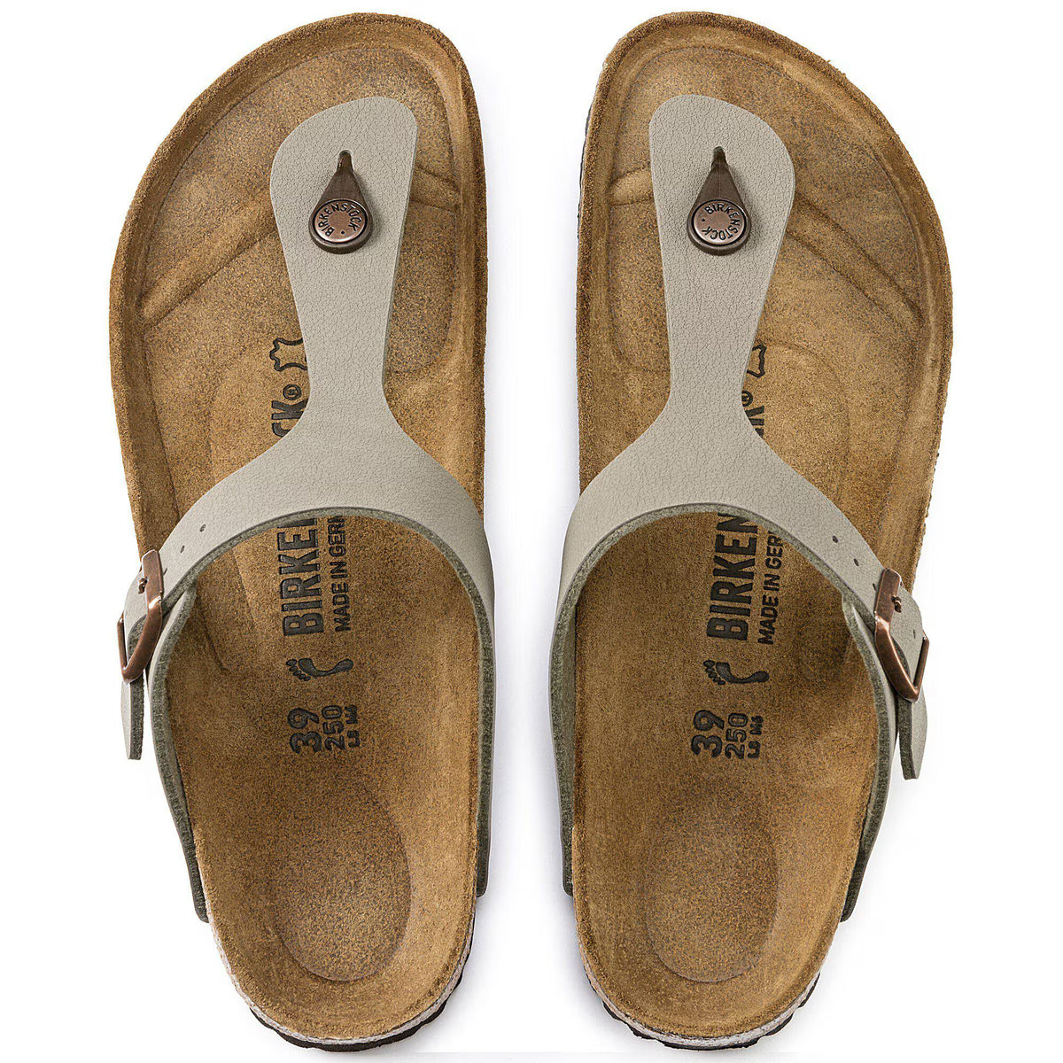 Birkenstock Tendance Gizeh Birko-Flor Nubuck - Stone