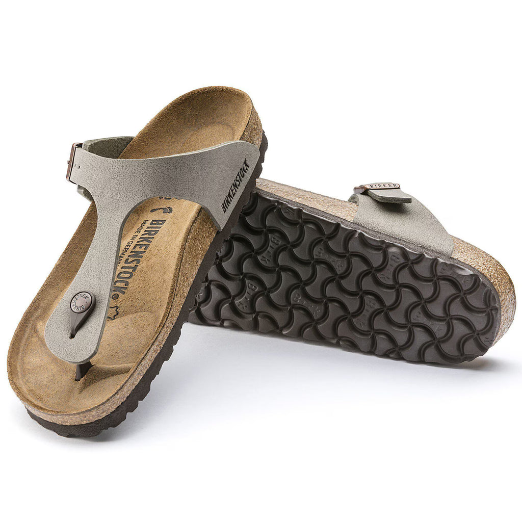 Birkenstock Tendance Gizeh Birko-Flor Nubuck - Stone