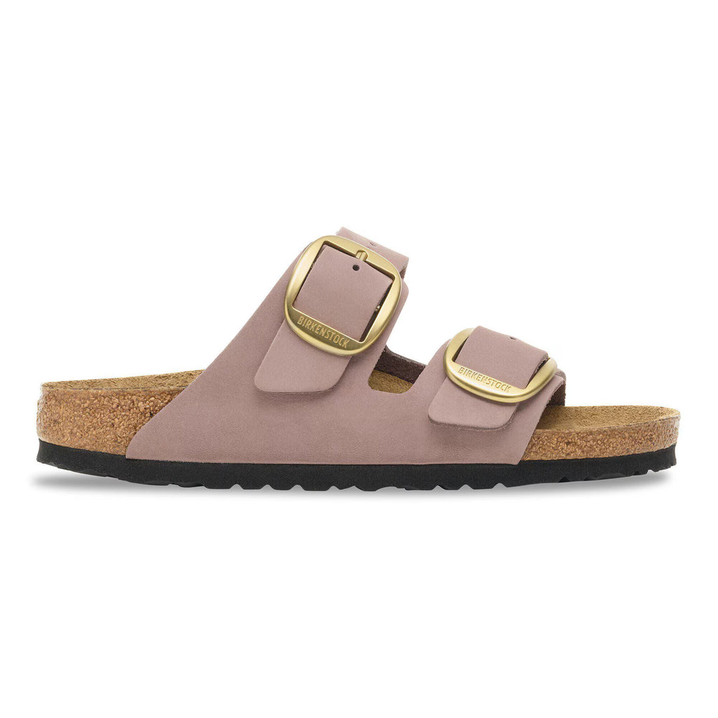 Birkenstock Premium Arizona Big Buckle Cuir nubuck - Faded Purple