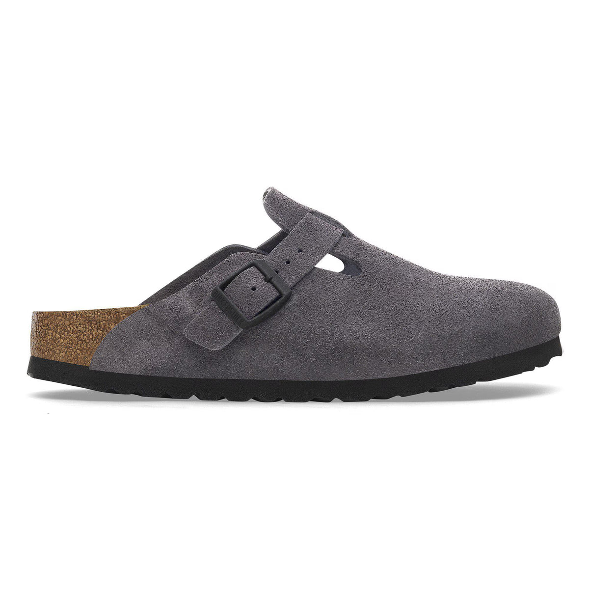 Birkenstock Confortable Boston Suède - Velvet grey