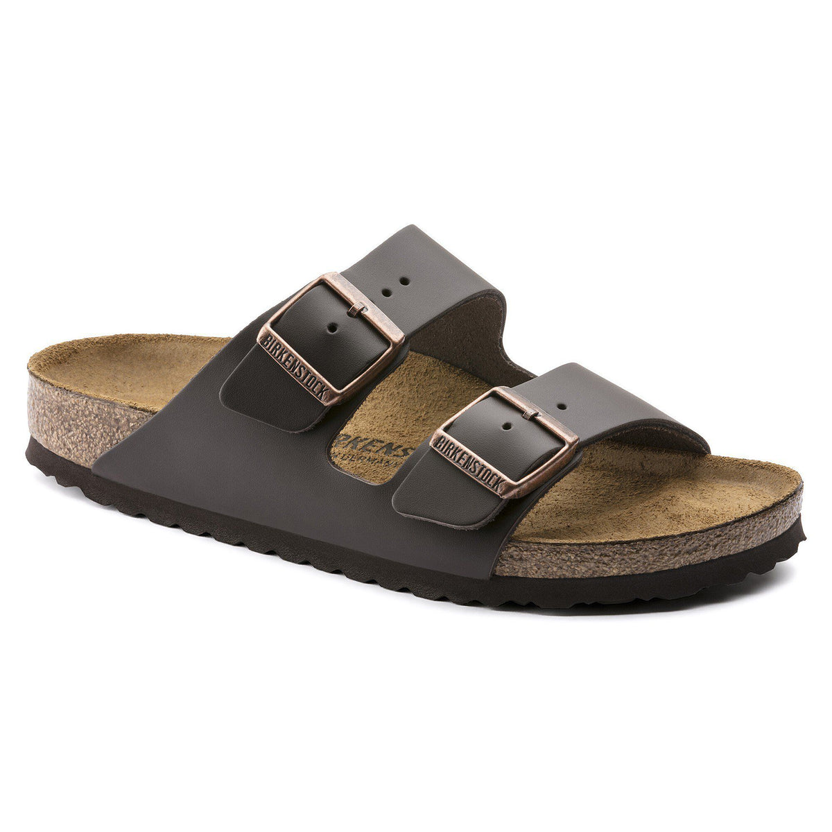 Birkenstock Premium Arizona Cuir naturel - Dark Brown