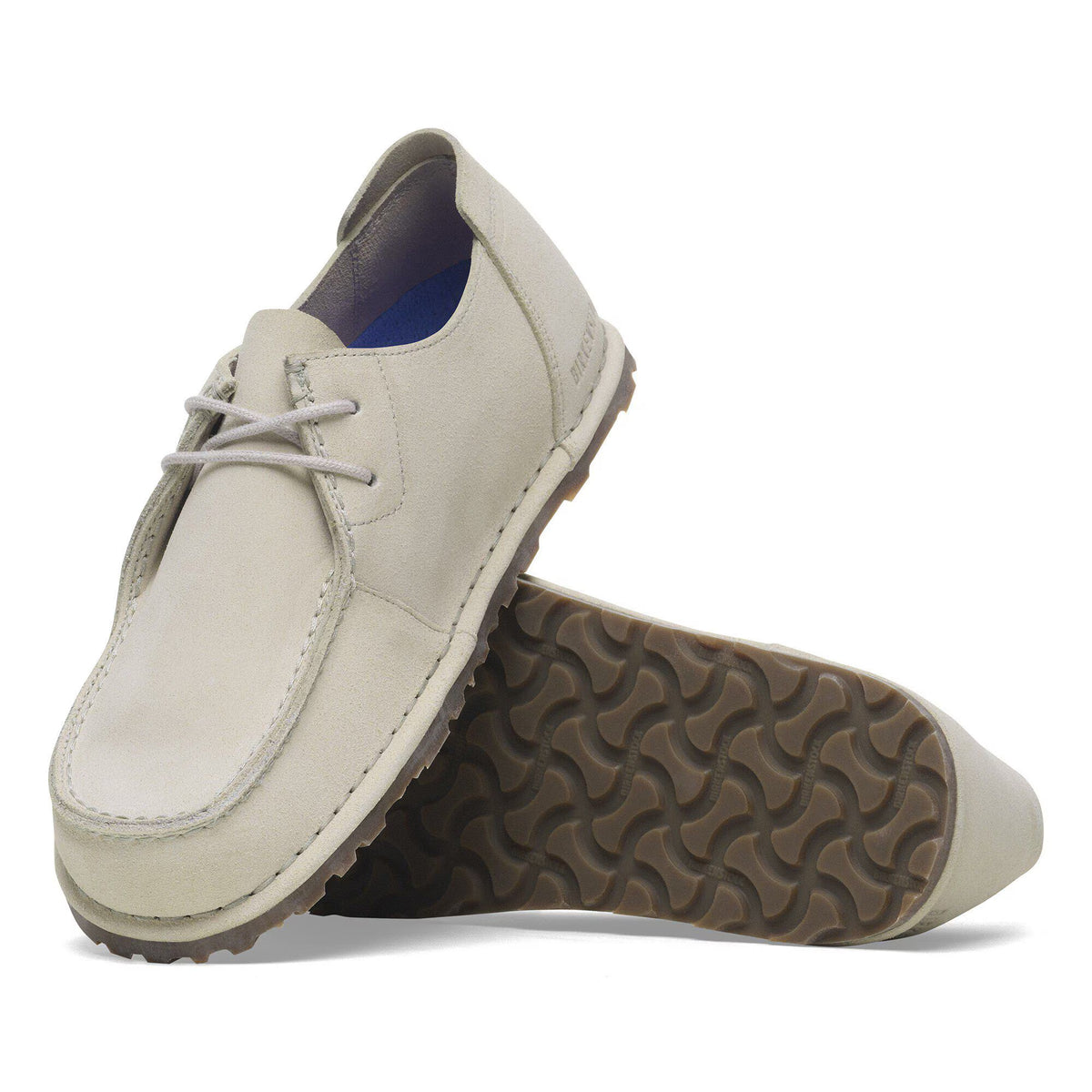 Birkenstock Confortable Utti Lace Suède - Antique White