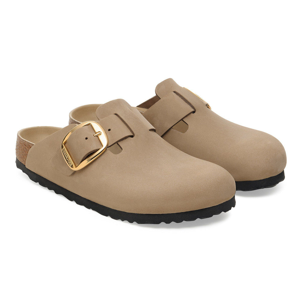 Birkenstock Premium Boston Big Buckle Cuir huilé - Tobacco Brown