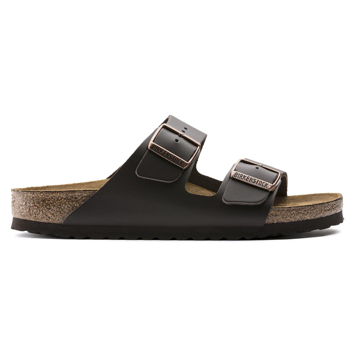 Birkenstock Premium Arizona Cuir naturel - Dark Brown