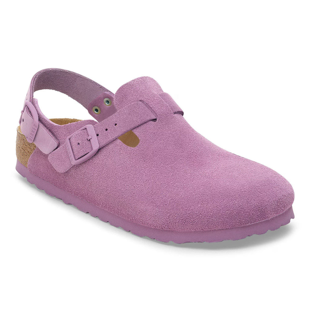 Birkenstock Confortable Tokio Suède - Mauve