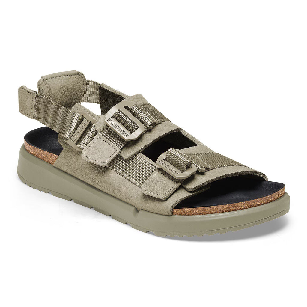 Birkenstock Premium Shinjuku Cuir naturel/Textile - Eucalyptus