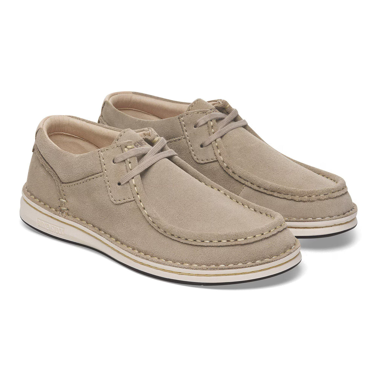 Birkenstock Confortable Pasadena Suède - Taupe