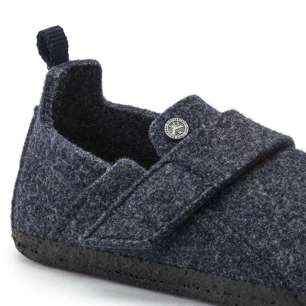 Birkenstock Confort Enfant Zermatt HL Kids Feutre de laine - Dark Blue