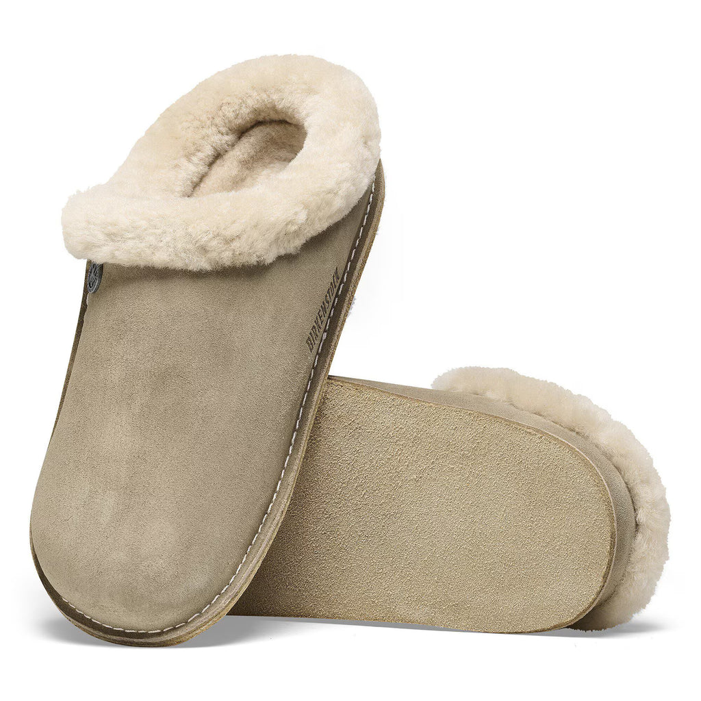 Birkenstock Confortable Zermatt Premium Suède - Taupe