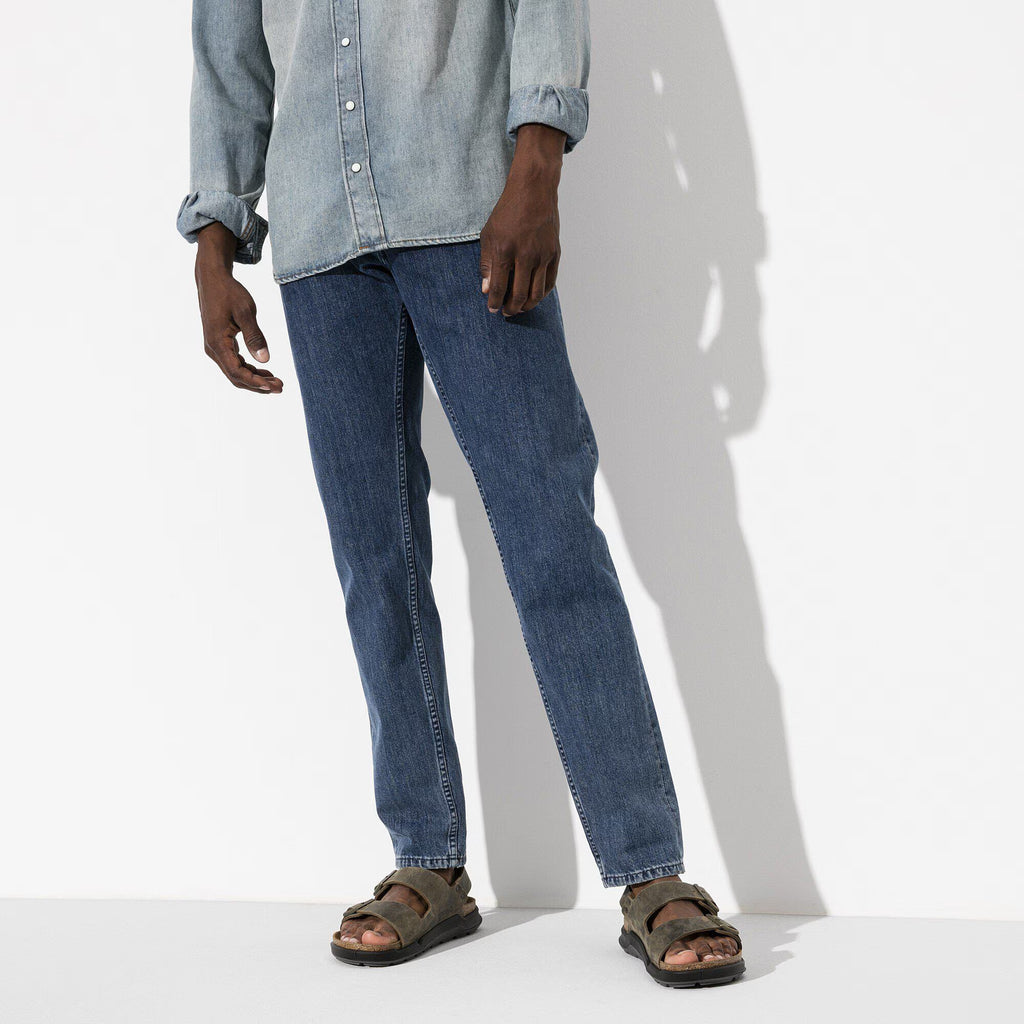 Birkenstock Premium Milano Crosstown homme Cuir huilé - Faded Khaki