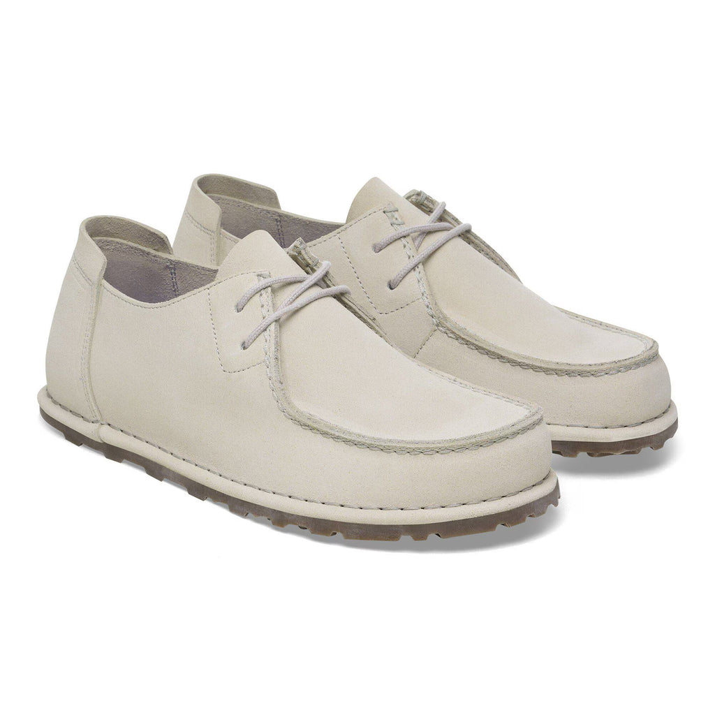 Birkenstock Confortable Utti Lace Suède - Antique White