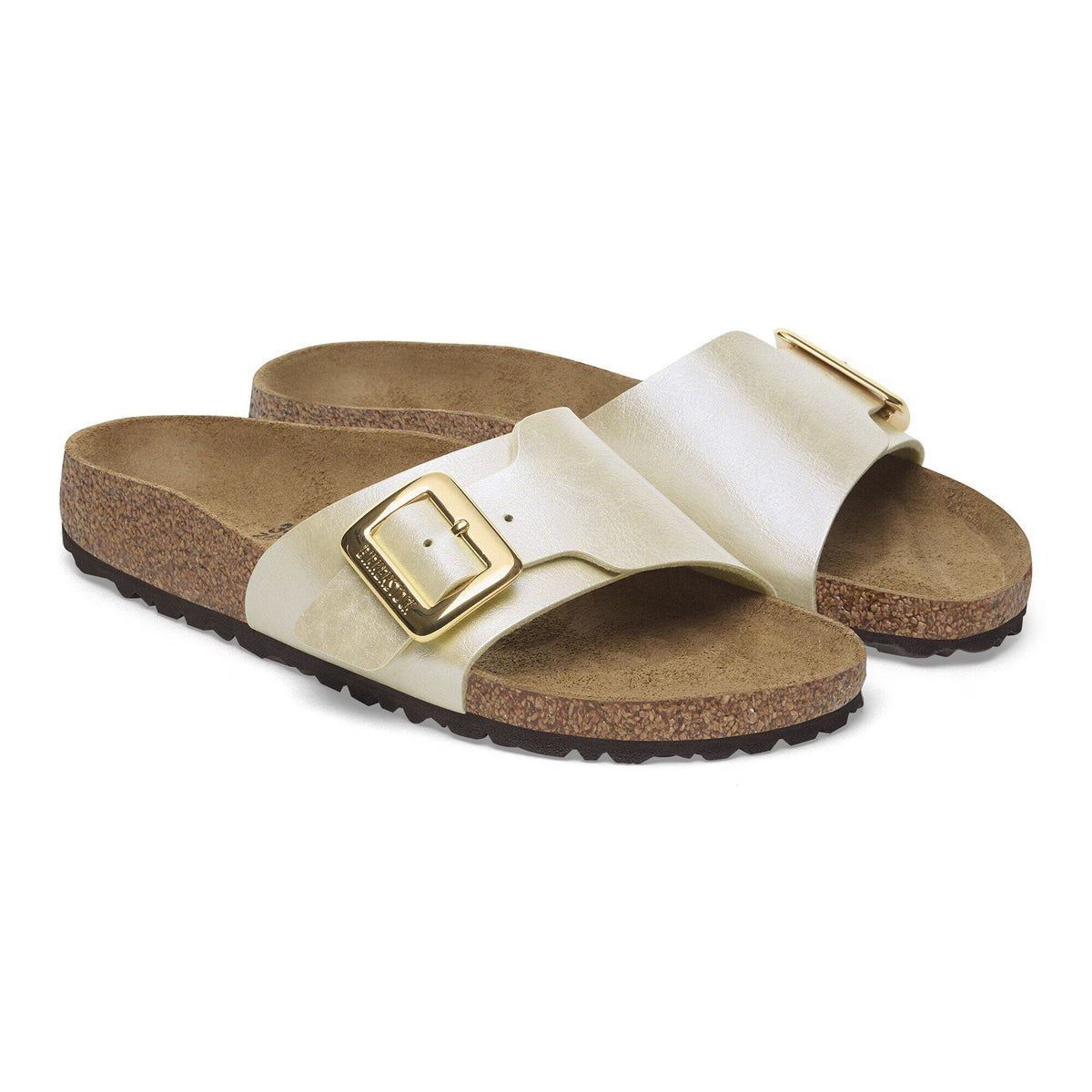 Birkenstock Tendance Catalina Cushion Buckle Birko-Flor - Graceful Pearl White