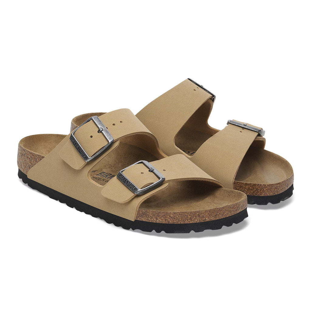Birkenstock Tendance Arizona Birko-Flor Nubuck - Latte Cream