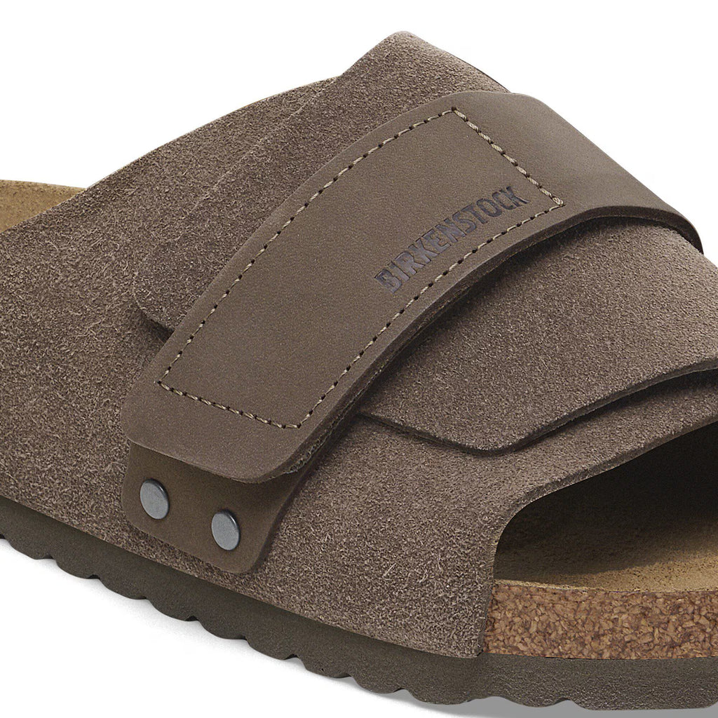 Birkenstock Confortable Kyoto Nubuck/Suède - Concrete Gray